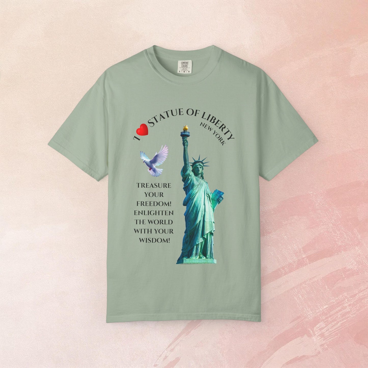 Statue of Liberty T-Shirt | Independence Day Gift | Travel Enthusiasts