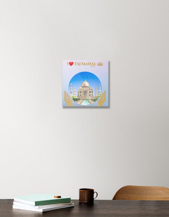 Acrylic Poster - Vibrant, Durable Taj Mahal Wall Art for Home & Office