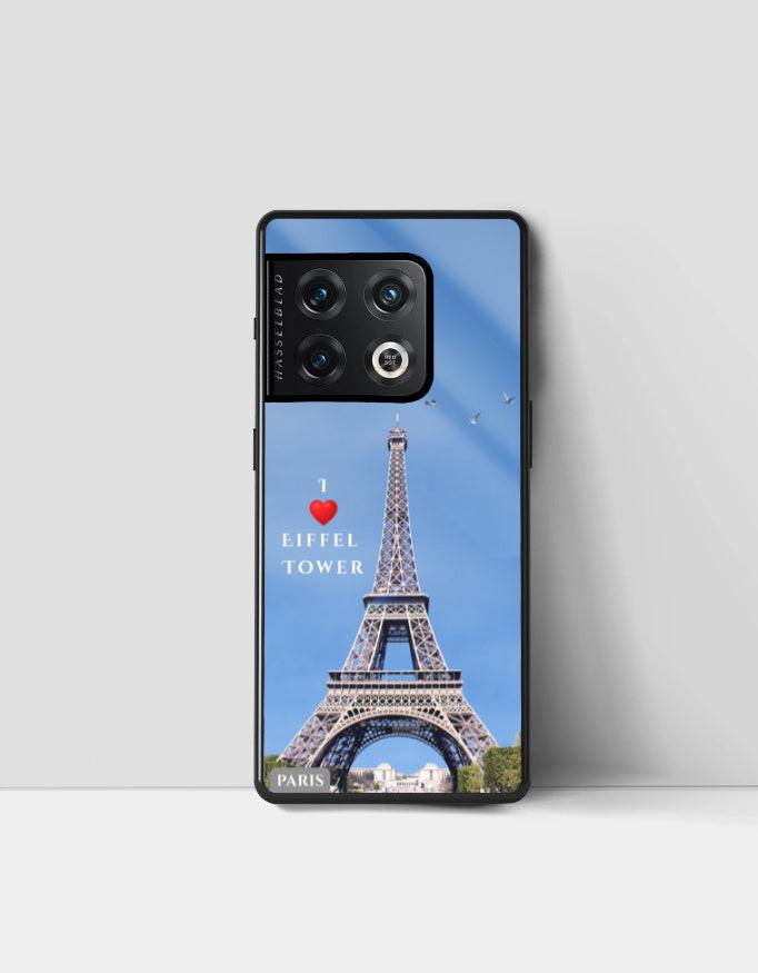 OnePlus Glass Case - Sleek Eiffel Tower Design & Durable Protection