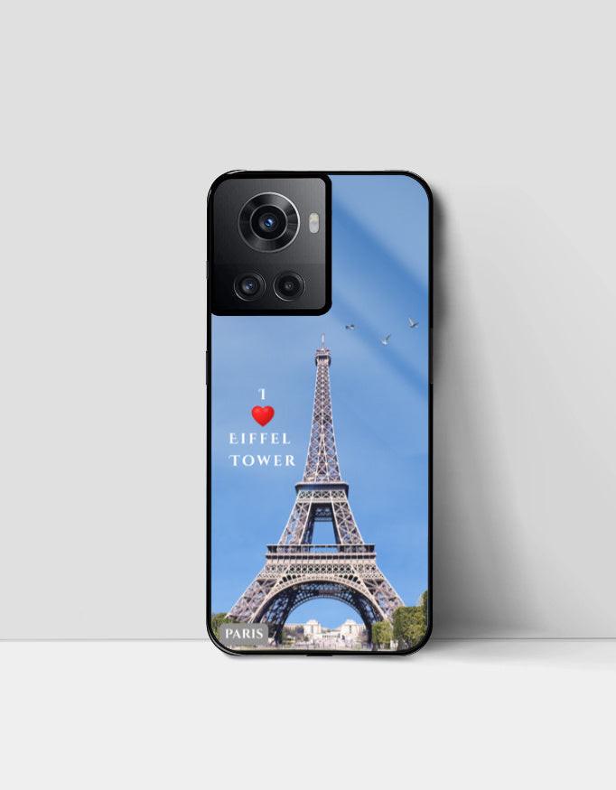 OnePlus Glass Case - Sleek Eiffel Tower Design & Durable Protection