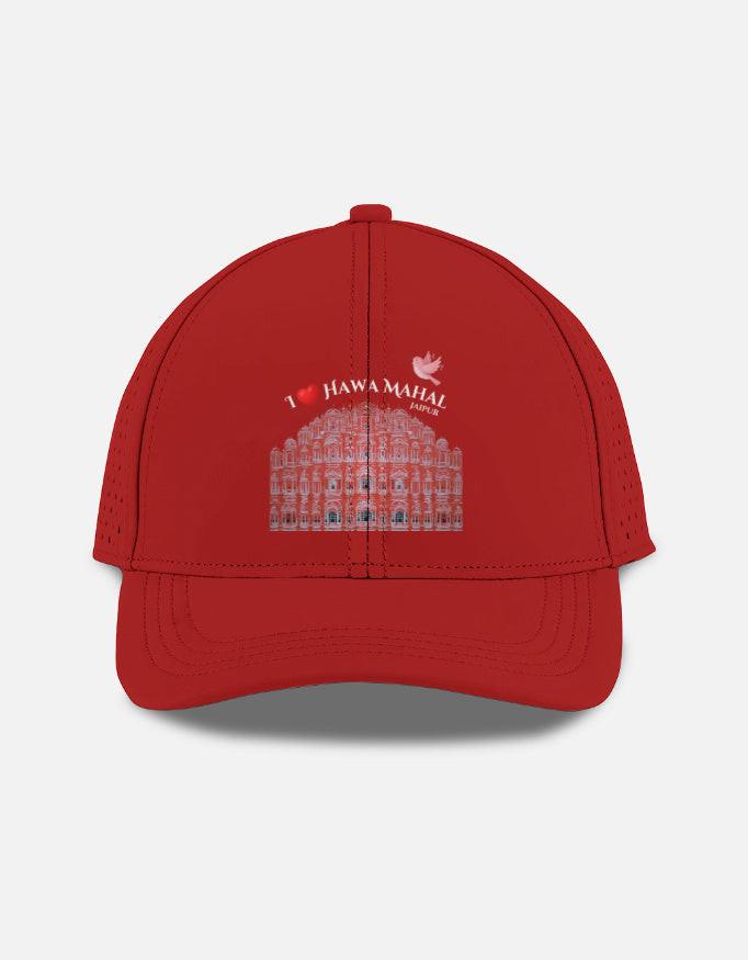 Sports Cap with Adorable Hawa Mahal Design - Lightweight & Adjustable