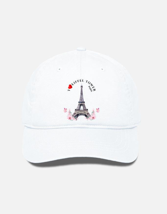 BaseBall Cap | Durable Cotton with Eiffel Tower Design for All Sizes