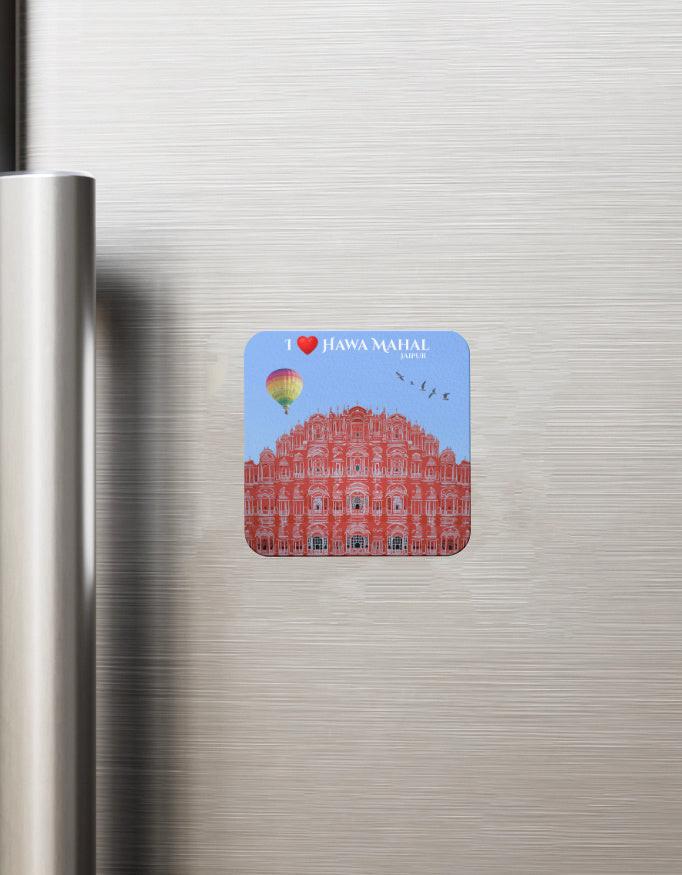 Fridge Magnet - Stylish & Durable Acrylic Magnet with Hawa Mahal Design