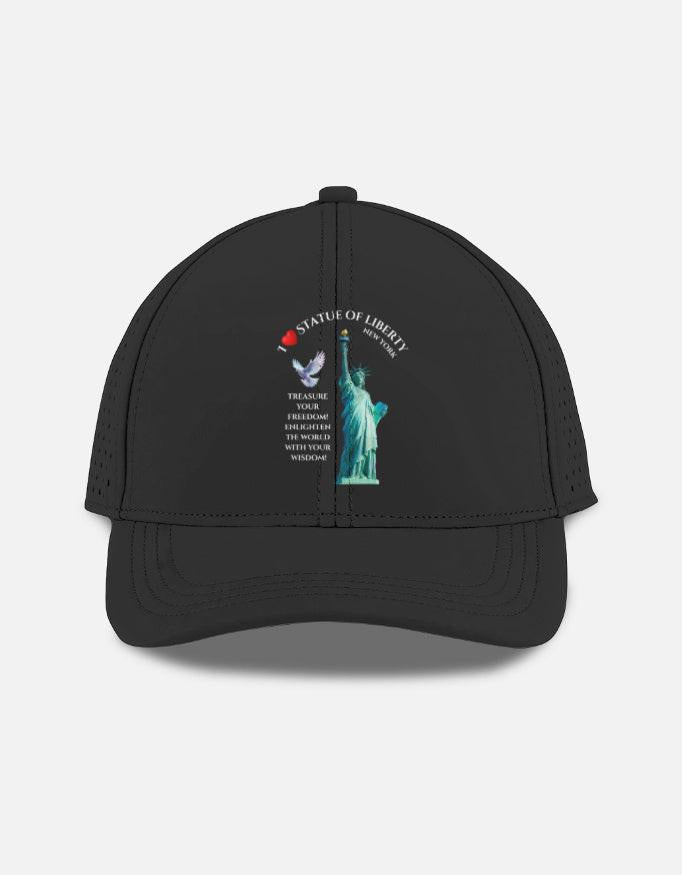 Sports Cap: Stylish & Breathable Cap | Iconic Statue of Liberty Design