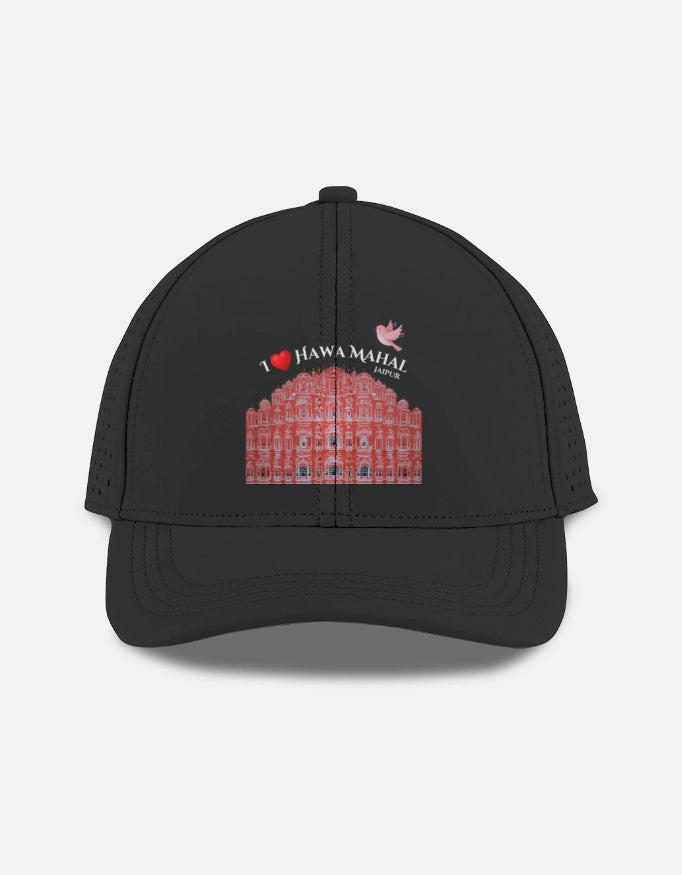 Sports Cap with Adorable Hawa Mahal Design - Lightweight & Adjustable