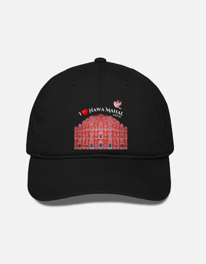 Baseball Cap with Hawa Mahal Design | Durable Cotton & Adjustable Fit