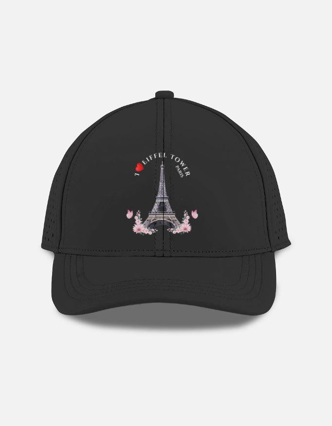 Sports Cap with Adorable Eiffel Tower Design – Breathable & Adjustable