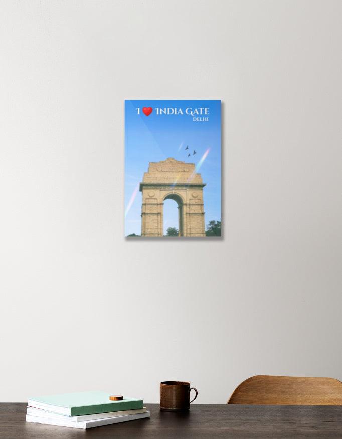 Acrylic Poster - Vibrant & Durable India Gate Wall Art for Home & Office