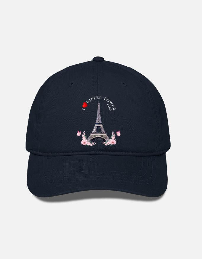 BaseBall Cap | Stylish & Durable Cotton Cap with Eiffel Tower Design