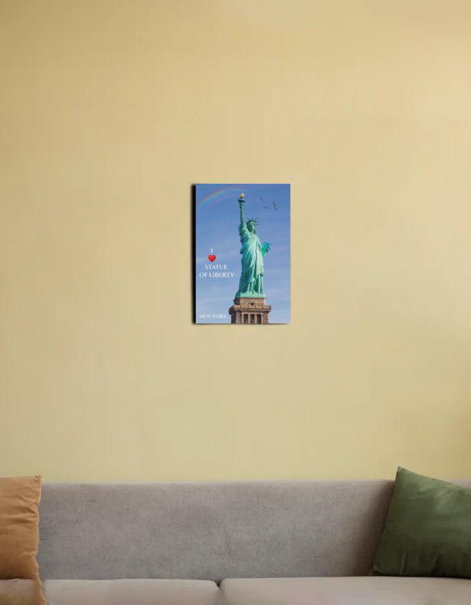 Wall Canvas: Vibrant, Fade-Resistant NY Statue of Liberty Artwork