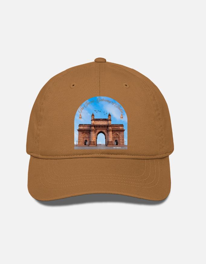 BaseBall Cap - Premium Cotton Cap with Iconic Gateway of India Design