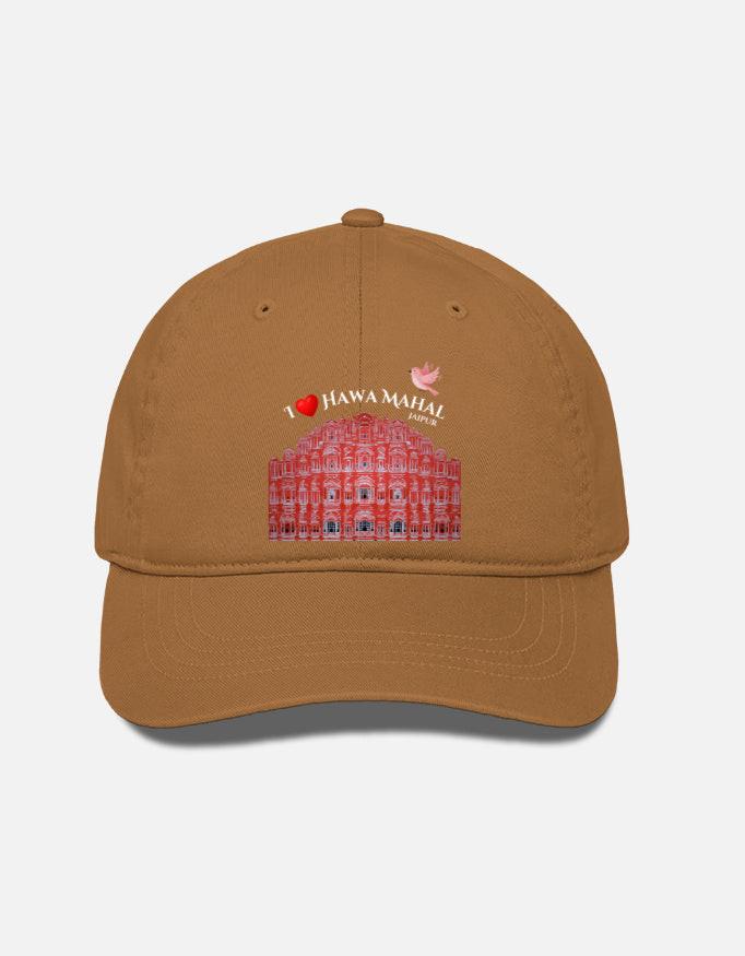 Baseball Cap with Hawa Mahal Design | Durable Cotton & Adjustable Fit