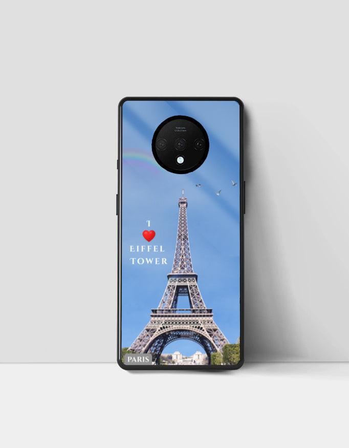 OnePlus Glass Case - Sleek Eiffel Tower Design & Durable Protection