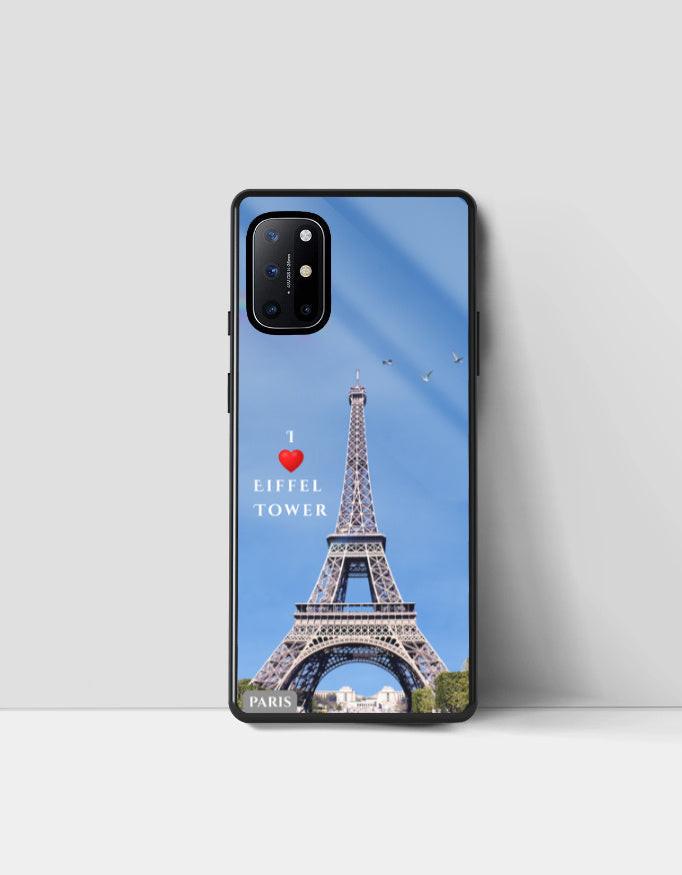 OnePlus Glass Case - Sleek Eiffel Tower Design & Durable Protection