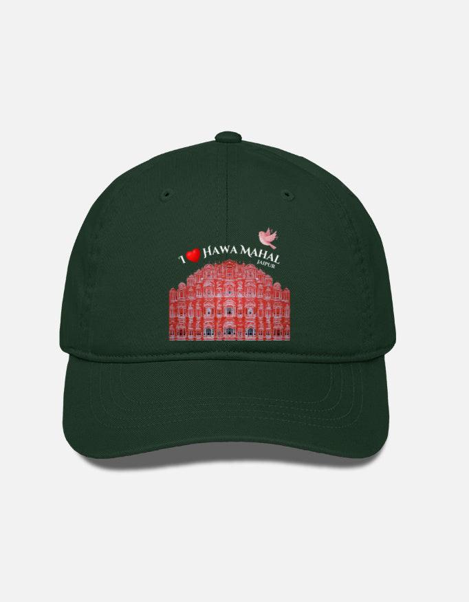 Baseball Cap with Hawa Mahal Design | Durable Cotton & Adjustable Fit