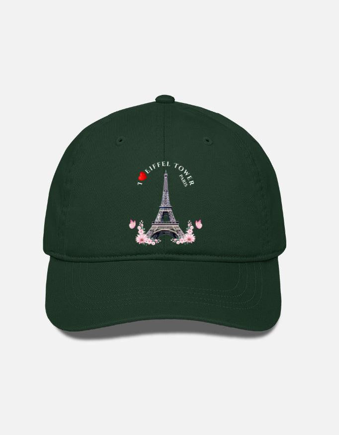 BaseBall Cap | Stylish & Durable Cotton Cap with Eiffel Tower Design