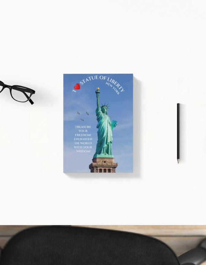 Daily Planner with Statue of Liberty Design | Durable & Sleek Finish