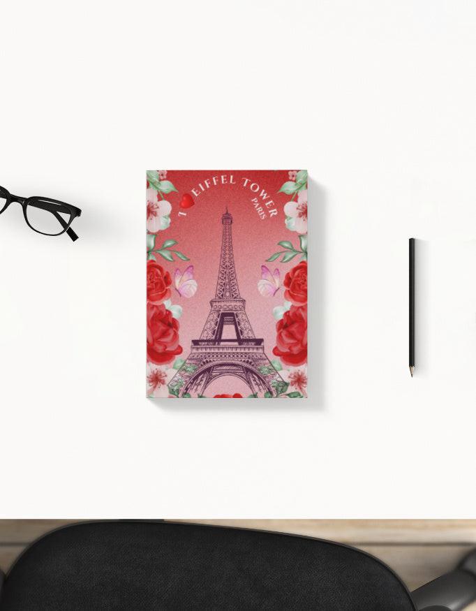 Daily Planner | Elegant Paris Eiffel Tower Design, Durable & Sleek